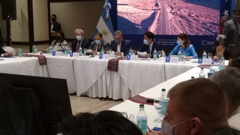 El ministro de Producción participó de una Jornada de trabajo en Catamarca