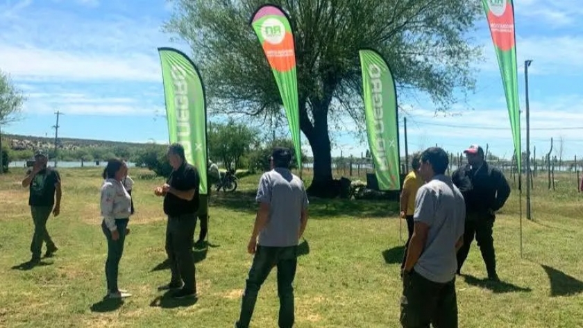 Se realizó el acto de lanzamiento de la temporada de pesca en Naupa Huen