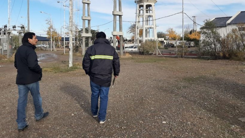 Recorrieron instalaciones de Servicios Públicos en Las Heras
