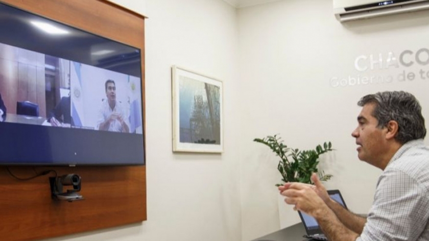 Capitanich se reunió con Martín Guzmán y planteó una agenda de trabajo previa a la presentación del presupuesto 2021