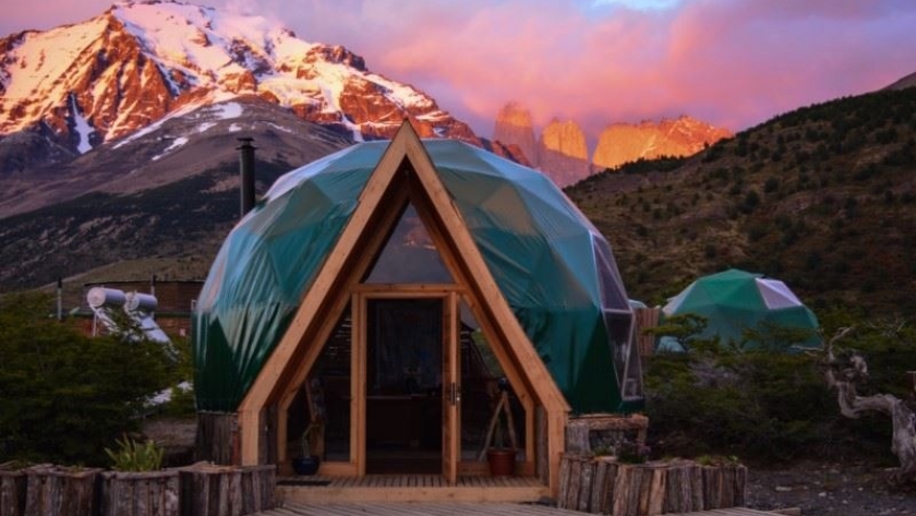 Patagonia Eco Domes: glamping a los pies del cerro Fitz Roy