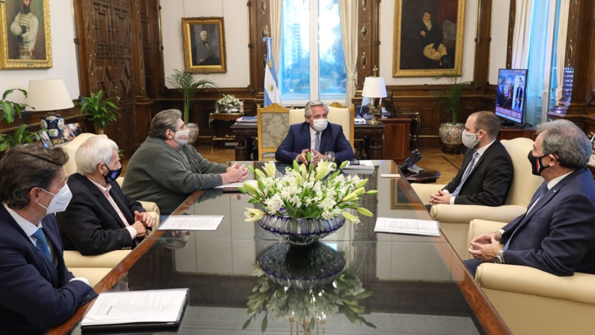 Alberto Fernández se reunió con integrantes de la mesa automotriz