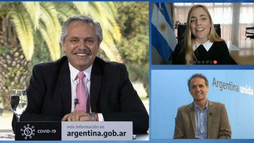 Alberto Fernández y Gabriel Katopodis anunciaron el Plan Argentina Hace para el sur del país