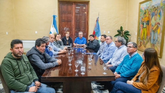 Raul Jalil se reunió con intendentes de Belén