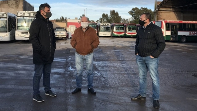 Supply supervisó el operativo de fiscalización en la empresa El Villarino en Bahía Blanca