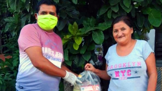 <Familias de Rosario de Río Grande, Pampichuela y Pampa Blanca recibieron unidades alimentarias con más productos