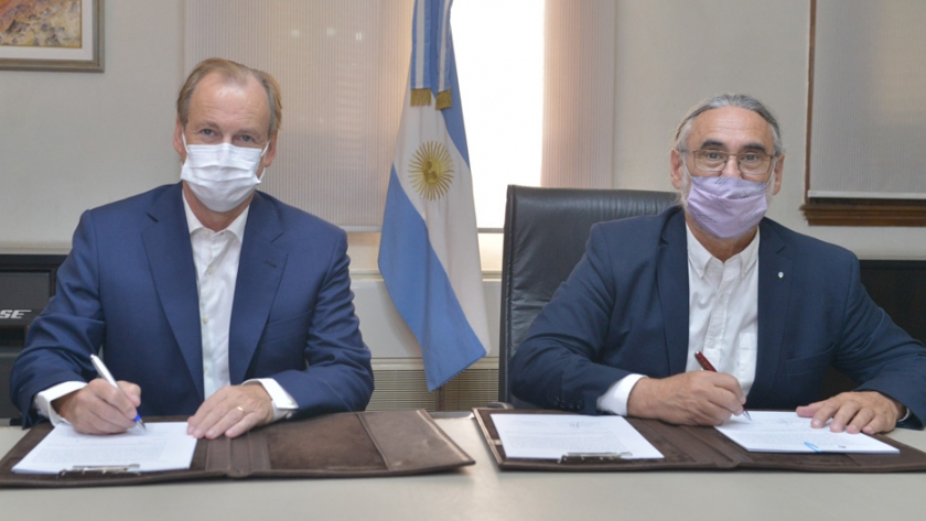 Basterra y Bordet firmaron un acuerdo por más de 200 millones de pesos para Entre Ríos