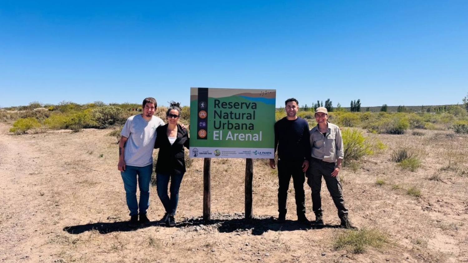 La Pampa inauguró la Reserva Natural Urbana “El Arenal” en Gobernador Duval
