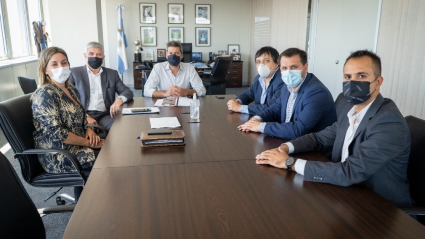El ministro Lammens recibió a Brunello e intendentes catamarqueños