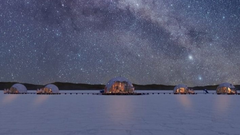 Astroturismo: en Salinas Grande se dispondrá de una acúpula de observación con telescopio