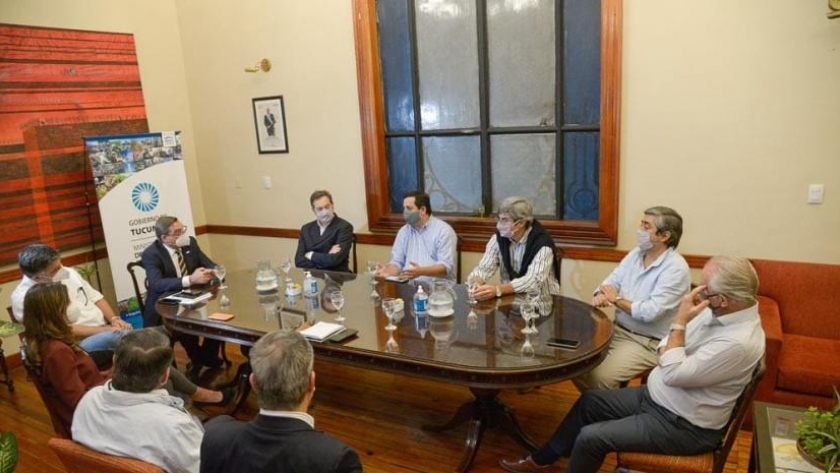 El Gobierno recibió a dirigentes del Citrus