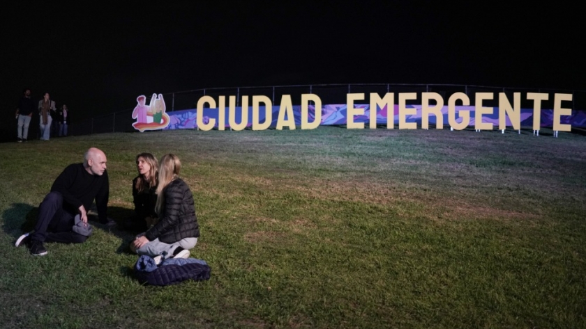 Rodríguez Larreta disfrutó de Ciudad Emergente, el festival con lo mejor de la cultura joven