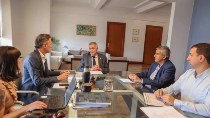 Jaldo se reunió con el ministro Katopodis en Buenos Aires