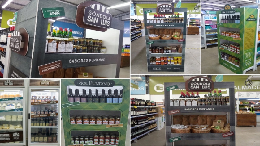 Los productos locales ya se comercializan en el mercado municipal