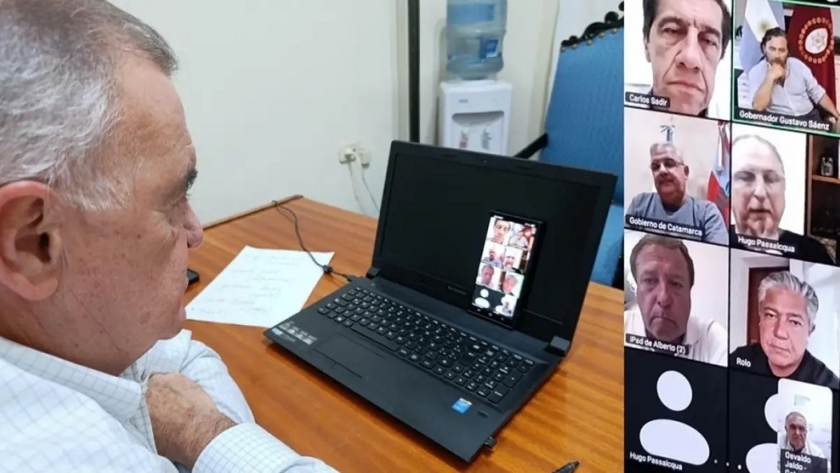 Jaldo junto con gobernadores del interior analizaron la coyuntura económica y coincidieron en fortalecer el trabajo conjunto