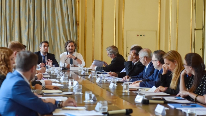 Cafiero y Cabandié encabezaron la primera reunión del Gabinete Nacional de Cambio Climático desde la sanción de la ley