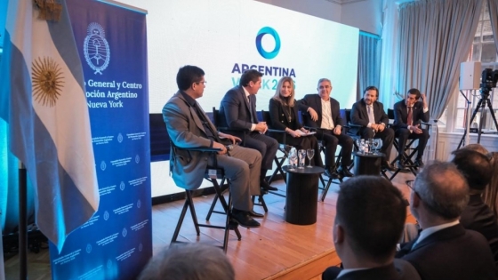 Orrego destacó el potencial minero de San Juan en Nueva York