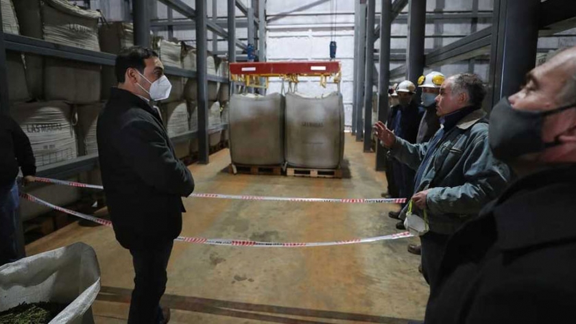 El Gobernador visitó el Establecimiento Las Marías