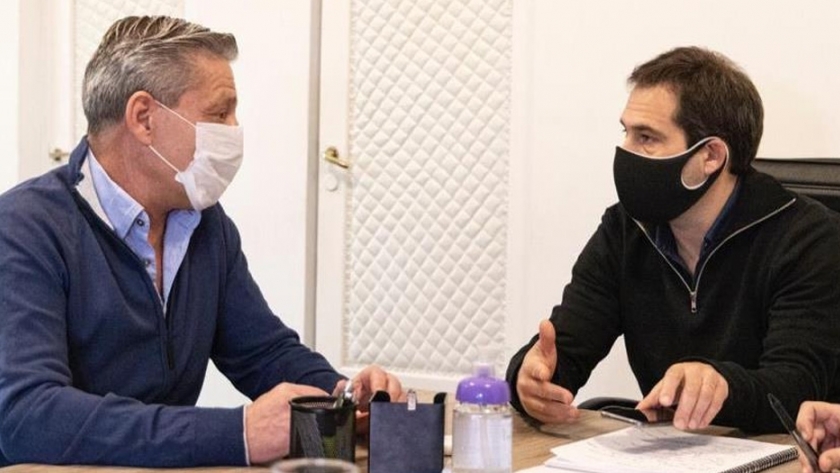 Arcioni se reunió con el intendente de Comodoro y evaluaron la continuidad del aislamiento social, preventivo y obligatorio y la situación petrolera