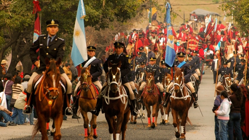 El desfile de los gauchos de Güemes 