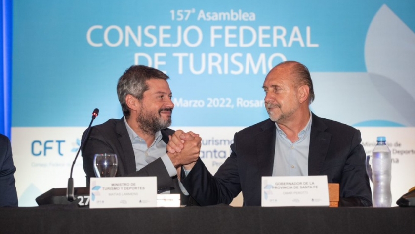 Con la presencia de Lammens y Perotti, se llevó adelante la 157° Asamblea del Consejo Federal de Turismo