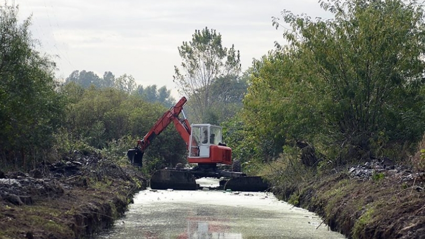 La Provincia realizó operativos de limpieza en 8.550 metros de arroyos y canales