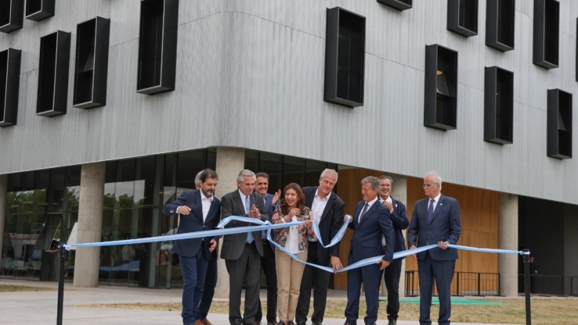Alberto Fernández, Katopodis y Perczyk inauguraron una Torre de Desarrollo Académico en la Universidad Nacional de San Martín