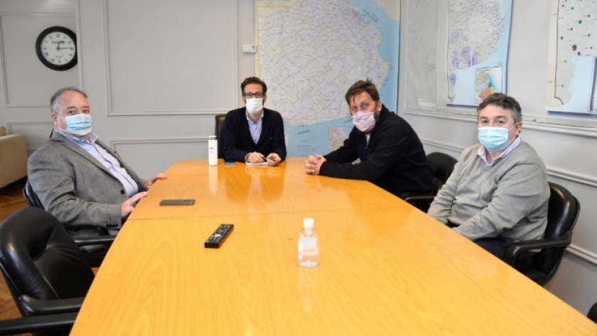 Obras hídricas: se realizó una reunión de trabajo entre Nación y Provincia
