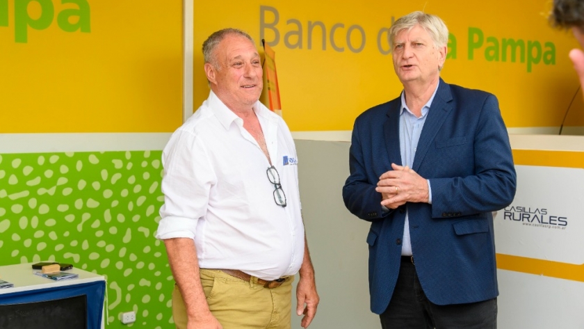 Ziliotto destacó en Expoagro el impulso productivo de La Pampa y el apoyo financiero a la industria