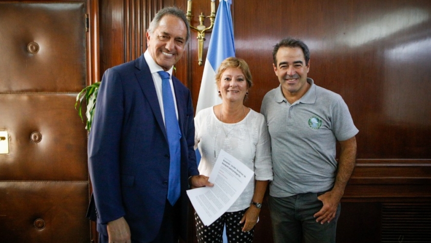 Scioli impulsa una agenda ambiental 