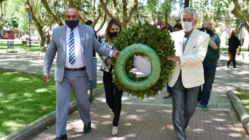 El gobernador participó del festejo de los 164 años de Villa Mercedes