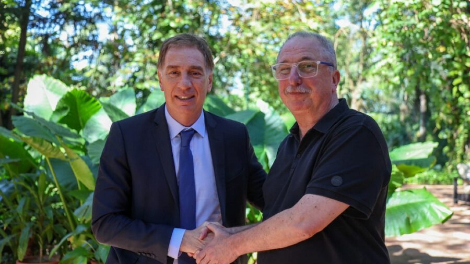 Passalacqua recibió a Santilli y avanzó en una agenda clave para Misiones