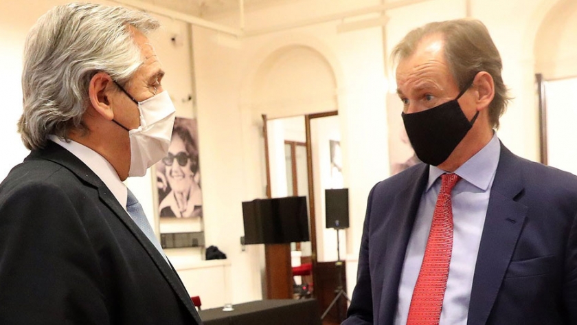 El presidente contemplará las iniciativas de Bordet en el plan federal que prepara el gobierno nacional