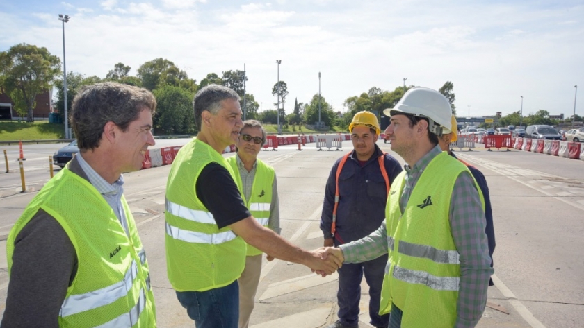 El Jefe de Gobierno anunció el inicio de las obras para levantar las cabinas de peaje en la Autopista Perito Moreno