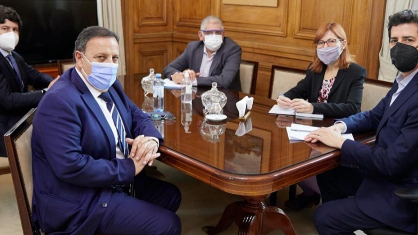 Quintela se reunió con Wado de Pedro: situación sanitaria riojana y reactivación de la economía