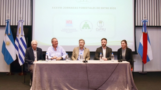 Frigerio participó de las 38º Jornadas Forestales de Entre Ríos