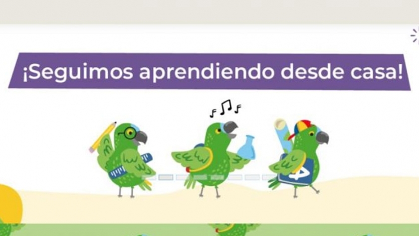 El gobierno distribuye cuadernillos con actividades para fortalecer la educación en casa