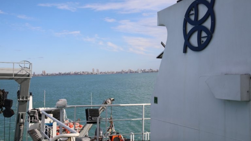 El BIP Victor Angelescu inicia la campaña a las Islas Georgias del Sur