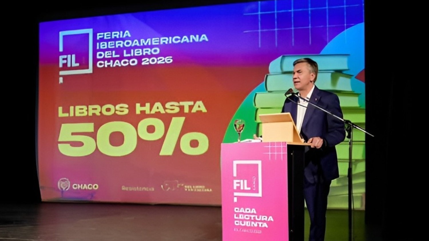 La Feria del Libro del Chaco superó los 300.000 visitantes y vendió 60.000 ejemplares