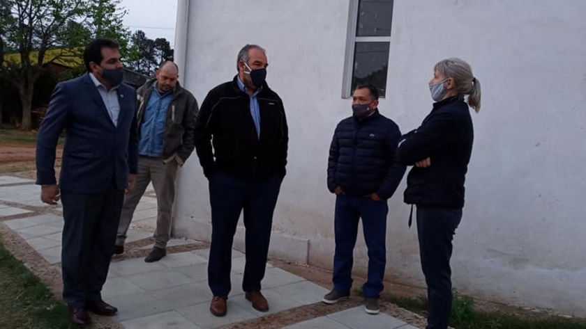 El Ministro Polich supervisó el avance de obras provinciales en Santa Rosa