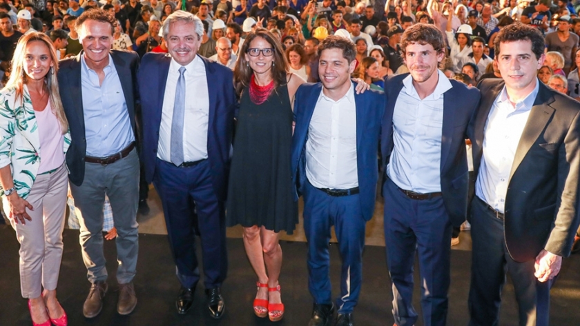 Alberto Fernández y Gabriel Katopodis presentaron el Plan Argentina Hace