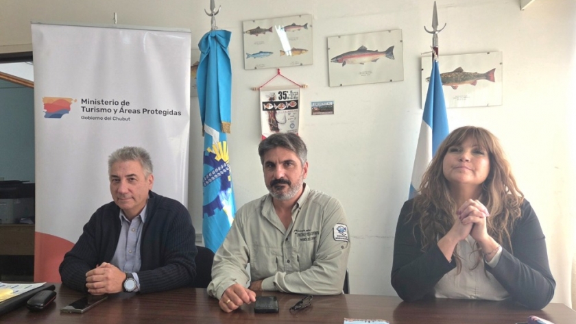 Chubut lanza campaña de desove de Trucha Fontinalis con participación de pescadores con mosca