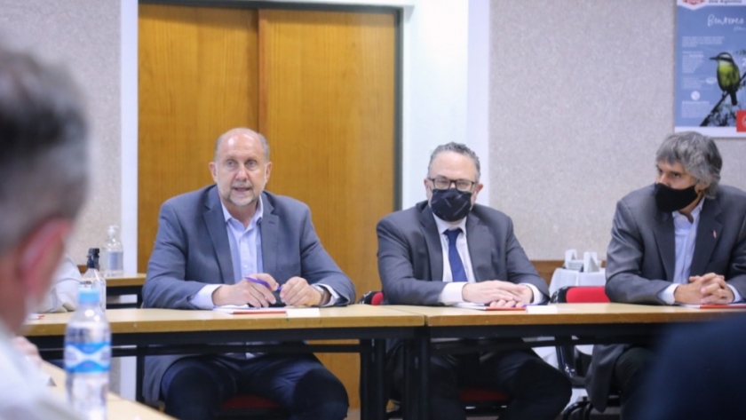 Perotti y Kulfas dieron inicio a la “mesa de competitividad” de la planta Dow de Puerto General San Martín