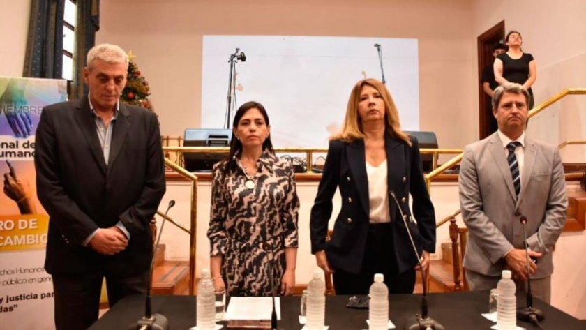 Se realizó el primer Foro Provincial de Intercambio en Políticas Públicas y Derechos Humanos