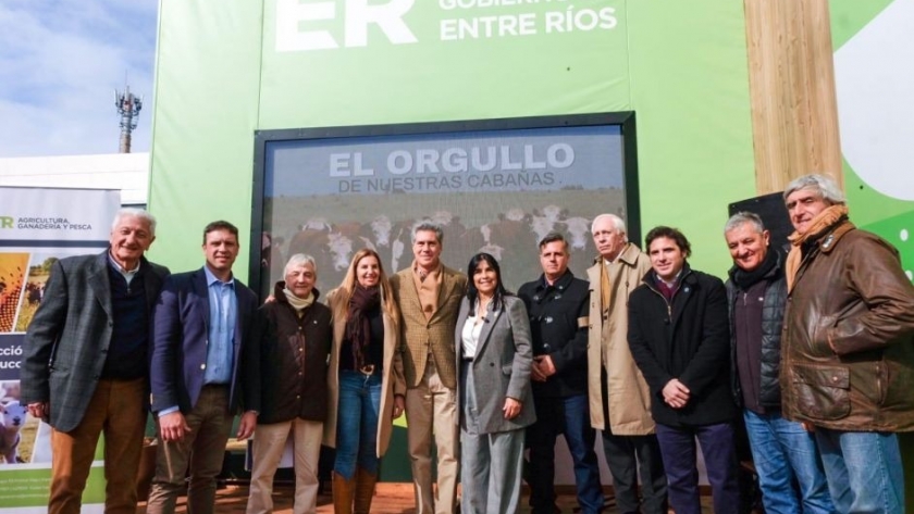 Las cabañas de Entre Ríos fueron distinguidas en la Rural de Palermo por su aporte al desarrollo de la genética ganadera