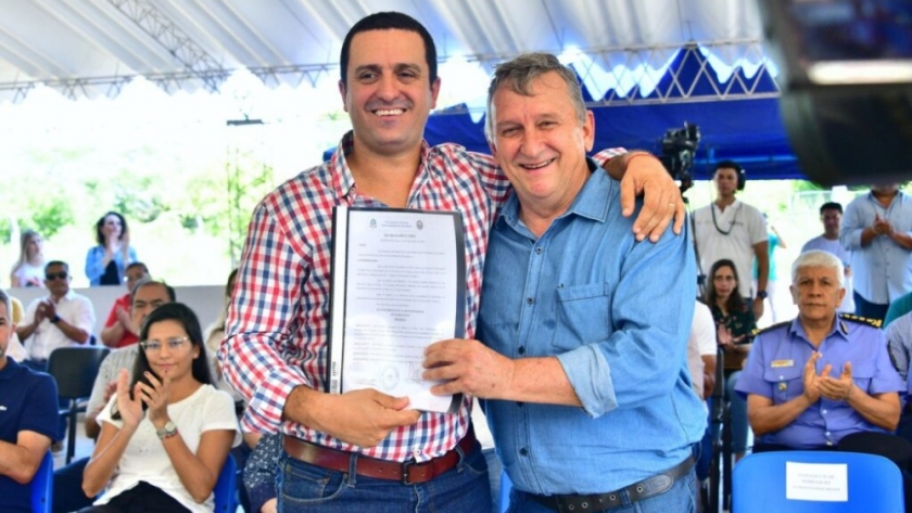 Herradura fue beneficiada con una nueva obra: Solís inauguró el complejo provincial “El Timbó”