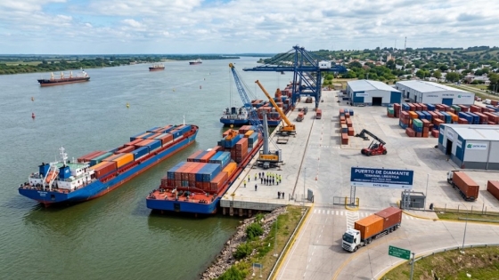 Puerto de Diamante suma cargas y perfil logístico