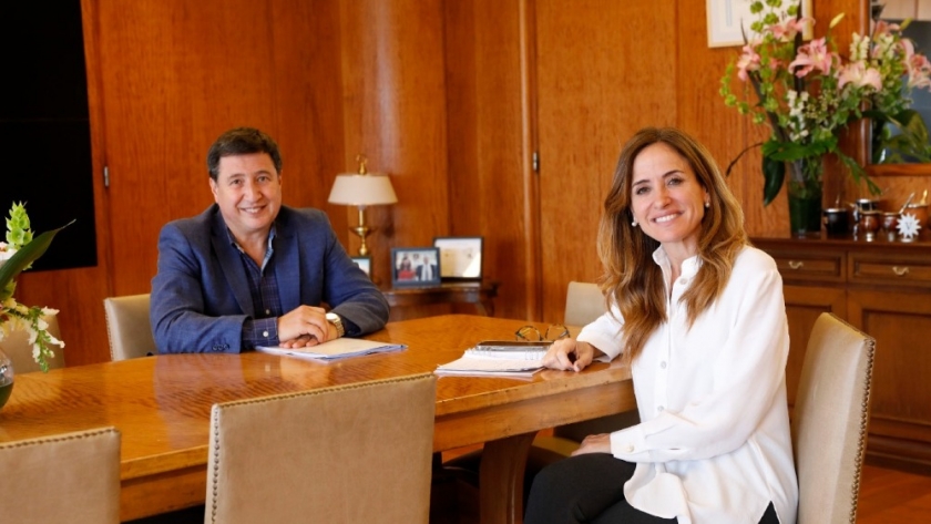 Tolosa Paz recibió al diputado Nacional Daniel Arroyo