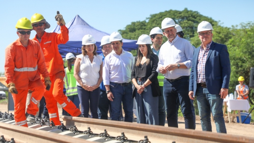 El gobernador recorrió las obras del circunvalar Santa Fe