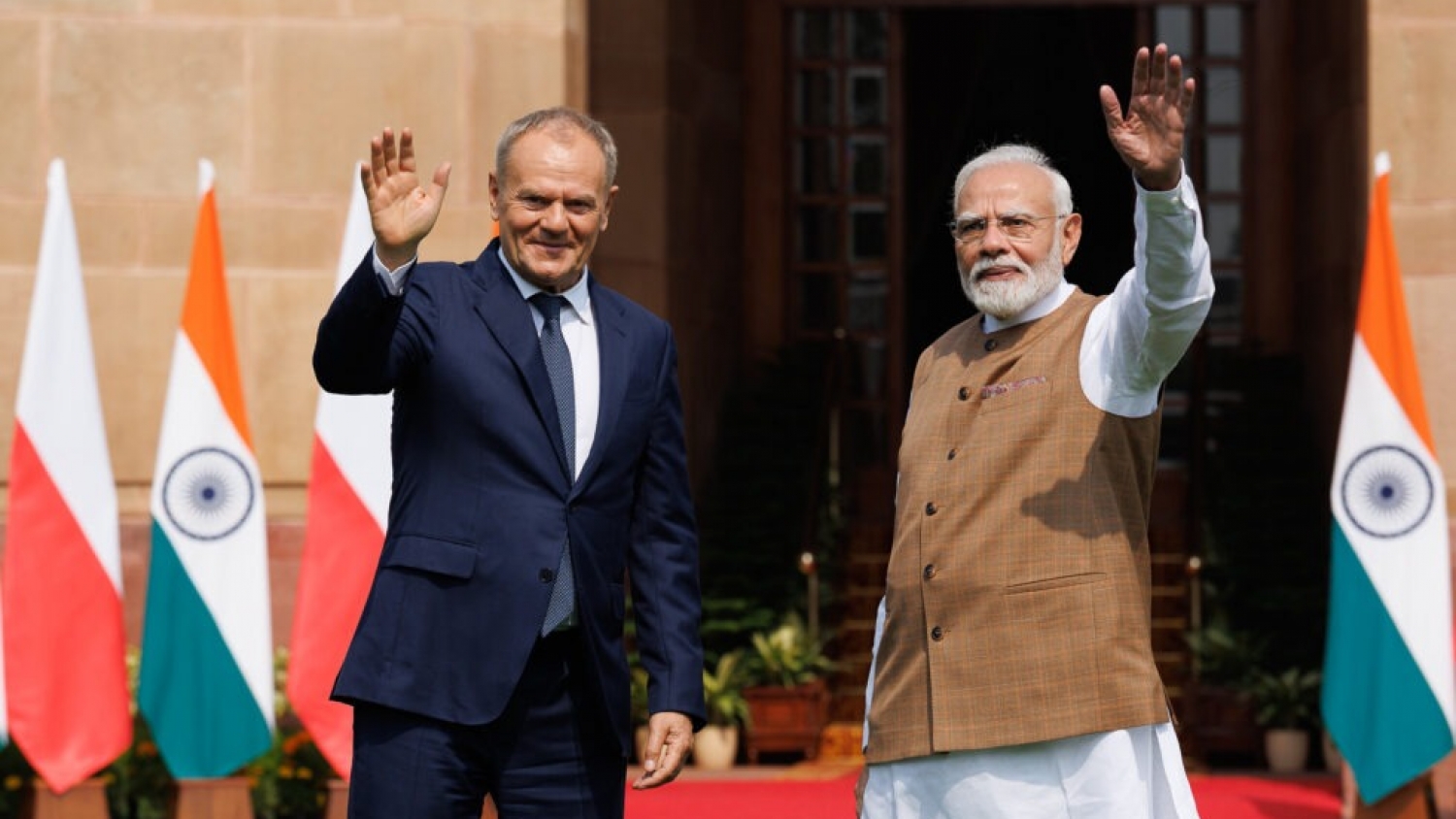 Tusk y Modi acuerdan duplicar el comercio entre Polonia e India